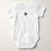 Vrolijk Kerstmis Bloemen Jingle Bell T-shirt (Achterkant)
