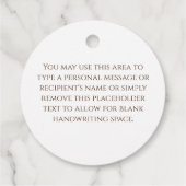 Vrolijk KERSTMIS Christelijk Kransgeschenk Bedankjes Labels (Achterkant)