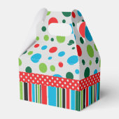 Vrolijk Kerstmis Cookie Gable doos Bedankdoosjes (Achterkant)