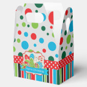 Vrolijk Kerstmis Cookie Gable doos Bedankdoosjes (Geopend)