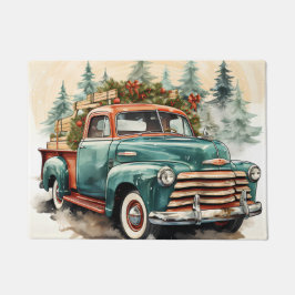 Vrolijk Kerstmis Deurmat Ontwerp