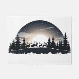 Vrolijk Kerstmis Deurmat Ontwerp