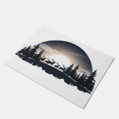 Vrolijk Kerstmis Deurmat Ontwerp (Schuin)