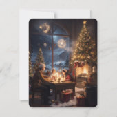 Vrolijk Kerstmis Digitaal downloaden Feestdagenkaart (Voorkant)