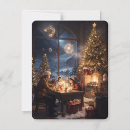 Vrolijk Kerstmis Digitaal downloaden Feestdagenkaart