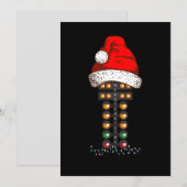 Vrolijk Kerstmis Drag Racing Kerstboom Feestdagenkaart (Voorkant / Achterkant)