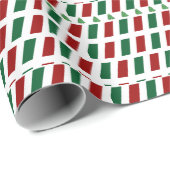 Vrolijk Kerstmis Elegant & Modern aanpassen Cadeaupapier (Rol Hoek)