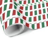 Vrolijk Kerstmis Elegant & Modern aanpassen Cadeaupapier (Rol Hoek)