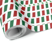 Vrolijk Kerstmis Elegant & Modern aanpassen Cadeaupapier (Rol Hoek)