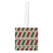 Vrolijk Kerstmis Elegant & Modern aanpassen Decoratie (Voorkant)