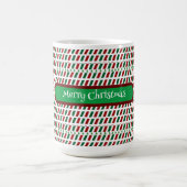 Vrolijk Kerstmis Elegant & Modern aanpassen Magische Mok (Midden)