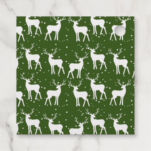 Vrolijk Kerstmis Elegant Modern Script | Berry Bedankjes Labels (Achterkant)