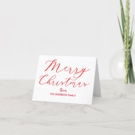 Vrolijk Kerstmis Elegante Kalligrafie Script Vakan Feestdagen Kaart