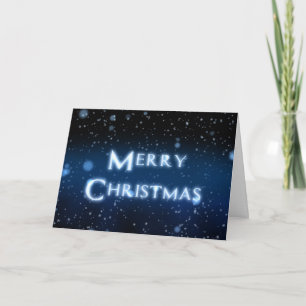 Vrolijk Kerstmis elegante Kerstmis schittert Kaart