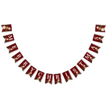 VROLIJK Kerstmis Elegante Maroon Poinsettia Vakant