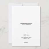 Vrolijk Kerstmis Familie Foto Collage Tree Feestdagenkaart (Achterkant)