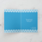 Vrolijk Kerstmis Foto Gevouwen Wenskaart Feestdagen Kaart (Binnen)