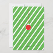 Vrolijk Kerstmis Foto Ornamenten Kaart (Achterkant)