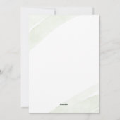 Vrolijk Kerstmis Gingerbread Cookies Lettering Feestdagenkaart (Achterkant)