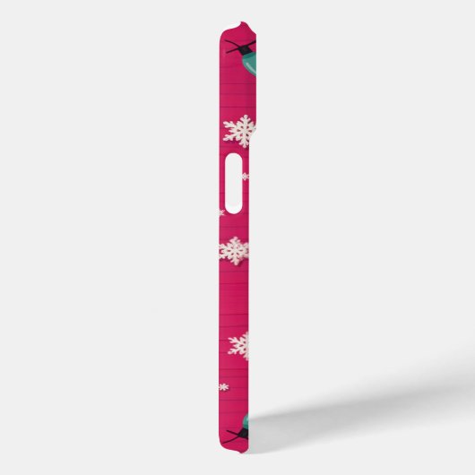 Vrolijk Kerstmis Gingerbread Man iPhone / iPad cas Case-Mate iPhone Case (Achterkant / Rechts)