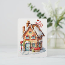 Vrolijk Kerstmis Gingerhouse