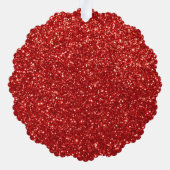 Vrolijk Kerstmis Gnome met Glitter Kerstboom Ornament Kaart (Achterkant)