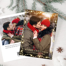 Vrolijk Kerstmis Gouden Sparkle 2 FOTO Groet