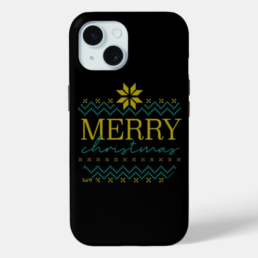 VROLIJK KERSTMIS grappig Kerstmis Case-Mate iPhone Case (Achterkant)