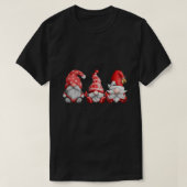 Vrolijk Kerstmis Grappige Gnomen Santa Claus Class T-shirt (Design voorkant)