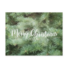 VROLIJK KERSTMIS Groene dennenboom vakantie