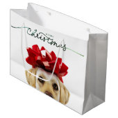 VROLIJK KERSTMIS HONDEN CADEAUZAK EIGENTIJDS EN LE GROOT CADEAUZAKJE (Voorkant Gekanteld)