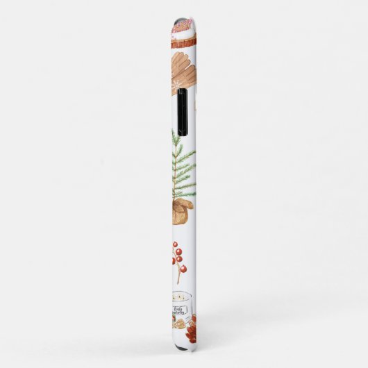 Vrolijk Kerstmis iphone geval Case-Mate iPhone Case (Achterkant/rechts)