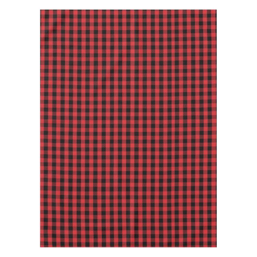 Vrolijk Kerstmis Kalligrafie Buffel Controleer Pat Tafelkleed (Voorkant)