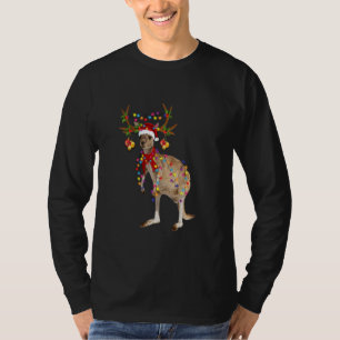 Vrolijk Kerstmis Kangoeroe Grappige Xmas Australis T-shirt