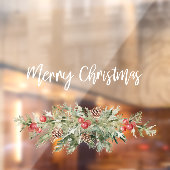 Vrolijk Kerstmis | Kerst Raamfolie Raamsticker (Vel 2)