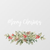 Vrolijk Kerstmis | Kerst Raamfolie Raamsticker (Vel)