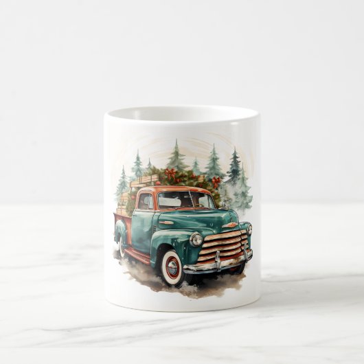 Vrolijk Kerstmis koffie mok (Center)