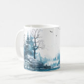 Vrolijk Kerstmis koffie mok (Voorkant links)