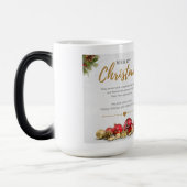 Vrolijk Kerstmis Koffie Mok 2024 (Links)