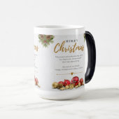 Vrolijk Kerstmis Koffie Mok 2024 (Voorkant rechts)