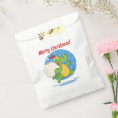 Vrolijk Kerstmis Krokodil Santa | FEESTDAGEN Bedankzakje (Gezegeld)