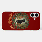 Vrolijk Kerstmis Labrador Retriever Case-Mate iPhone Case (Achterkant (horizontaal))