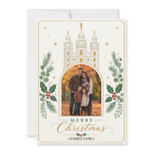 Vrolijk Kerstmis LDS Salt Lake City Tempel