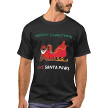 Vrolijk Kerstmis Liefde Santa Paws