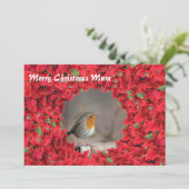 Vrolijk Kerstmis Mama Pap of andere Kerstkaart (Staand voorkant)