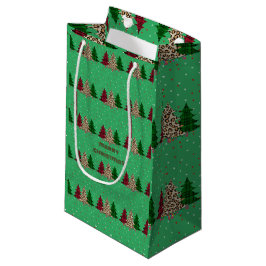 Vrolijk Kerstmis Modern & Elegant Klein Cadeauzakje