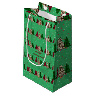 Vrolijk Kerstmis Modern & Elegant Klein Cadeauzakje