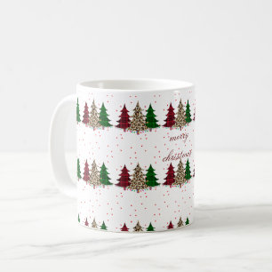 Vrolijk Kerstmis Modern & Elegant Koffiemok