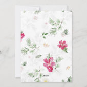 Vrolijk Kerstmis Modern Scriptminimalisme Feestdagenkaart (Achterkant)