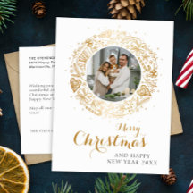 Vrolijk Kerstmis Moderne Foto Kerstkrans